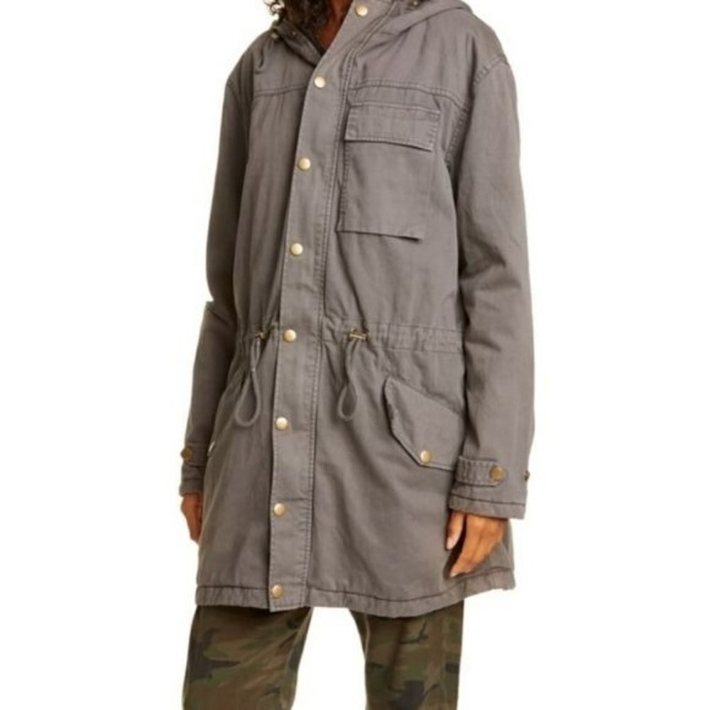 NWT NSF Mila Faux Fur Trim Parka Size XS